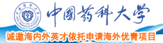 学生妹啪啪视频中国药科大学诚邀海内外英才依托申请海外优青项目